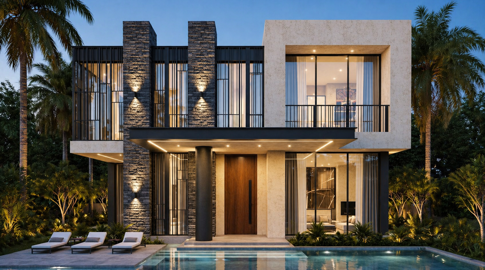 Modern luxury villa
